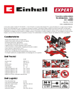 EINHELL TE-SM 36/210 Li - Solo Product Sheet