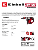 EINHELL TE-DH 12 Product Sheet