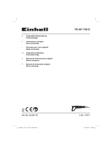 EINHELL TE-AP 750 E Manuale utente