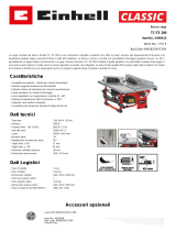 EINHELL TC-TS 200 Product Sheet