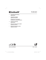 Einhell Classic TC-EN 20 E Manuale utente