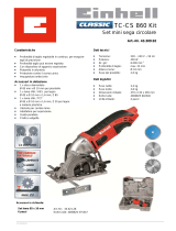 EINHELL TC-CS 860 Kit Product Sheet