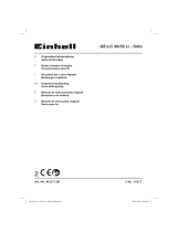 EINHELL Expert GE-LC 36/35 Li-Solo Manuale utente