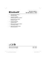 Einhell Expert Plus GE-CM 18/30 Li Manuale utente