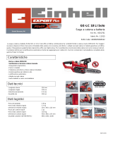 EINHELL GE-LC 18 Li-Solo Product Sheet
