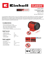 EINHELL TC-SR 18 Li BT - Solo Product Sheet