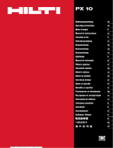 Hilti PX 10 Istruzioni per l'uso