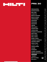 Hilti PRA 30 Istruzioni per l'uso