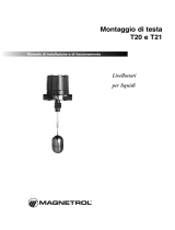 Magnetrol Models T20/T21 Istruzioni per l'uso