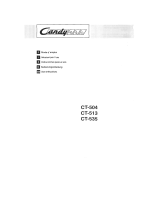 Candy CT 504 Manuale del proprietario