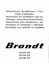 Brandt AG336XP1 Manuale del proprietario