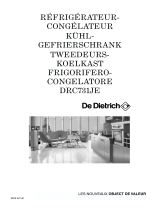 De Dietrich DRC731JE Manuale del proprietario