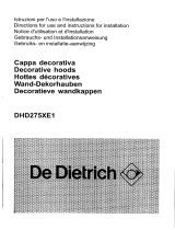 De Dietrich DHD275XE1 Manuale del proprietario