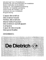 De Dietrich DHD498XE1 Manuale del proprietario