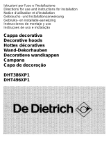 De Dietrich DHT386XP1 Manuale del proprietario