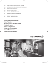 De Dietrich DRP831JE Manuale del proprietario