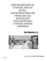 De Dietrich DRS632JE Manuale del proprietario