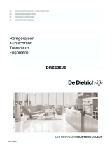 De Dietrich DRS635JE Manuale del proprietario