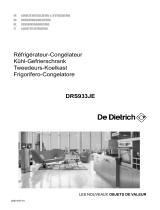 De Dietrich DRS933JE Manuale del proprietario