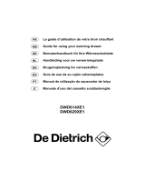 Groupe Brandt DWD614XE1 Manuale del proprietario