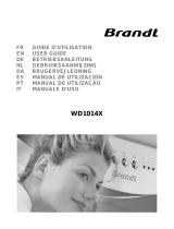 Groupe Brandt WD1014X Manuale utente
