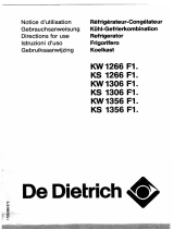 De Dietrich KW1356F12 Manuale del proprietario