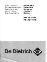 De Dietrich KW1314F1 Manuale del proprietario