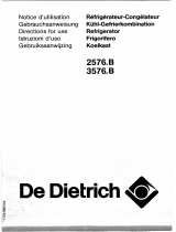 De Dietrich 2576A Manuale del proprietario