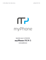 myPhone FUN 5 Manuale utente