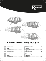 Dometic Kampa Action AIR, Cross AIR, Touring AIR, Trip AIR Istruzioni per l'uso