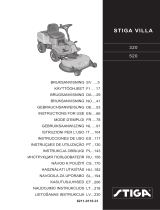 Stiga VILLA 320 Instructions For Use Manual