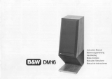 Bowers & Wilkins DM16 Manuale del proprietario