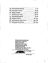 Siemens ek 73124 Manuale del proprietario