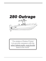 Boston Whaler 280 Outrage Manuale del proprietario