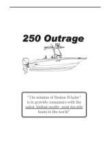 Boston Whaler 250 Outrage Manuale del proprietario