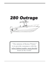 Boston Whaler 280 Outrage Manuale del proprietario