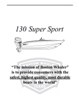 Boston Whaler 130 Super Sport Manuale del proprietario