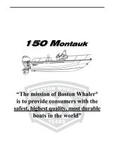 Boston Whaler 150 Montauk Manuale del proprietario