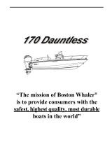 Boston Whaler 170 Dauntless Manuale del proprietario