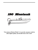 Boston Whaler 190 Montauk Manuale del proprietario