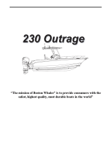 Boston Whaler 230 Outrage Manuale del proprietario