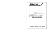 Boston Whaler 320 Vantage Manuale del proprietario