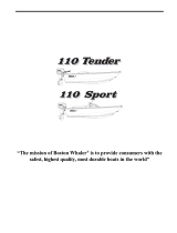 Boston Whaler 110 Sport Manuale del proprietario