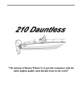 Boston Whaler 210 Dauntless Manuale del proprietario