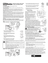 Chamberlain LiftMaster 9747E Manuale del proprietario