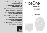 Nice Automation One (OXI and OX2 series) Manuale del proprietario