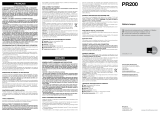 NiceHome PR200 Manuale del proprietario