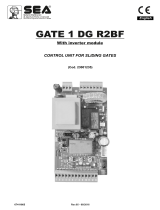 SEA Gate 1 DG R2BF Manuale del proprietario