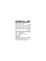 Genius TX 433 RC ZVL400 00 Multi Istruzioni per l'uso