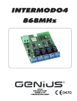 Genius Intermodo4 868 Istruzioni per l'uso